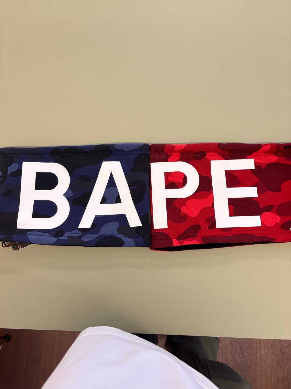 Bape neckgator blue 상품이미지1