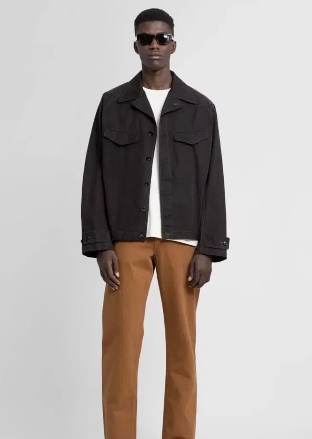 [48] 르메르 필드오버셔츠 블랙 상품이미지2