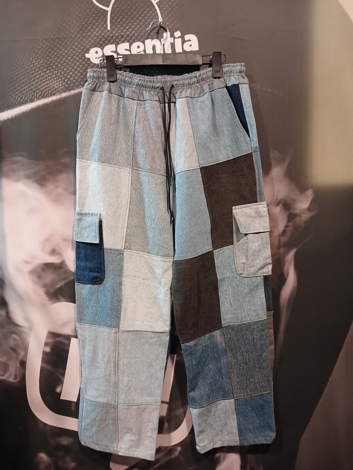 패치워크 데님 팬츠 상품이미지1