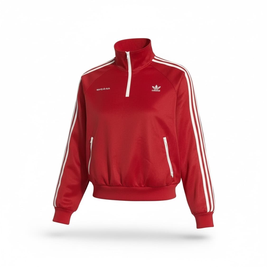아디다스 스포티앤리치 하프집 트랙자켓 L 상품이미지1