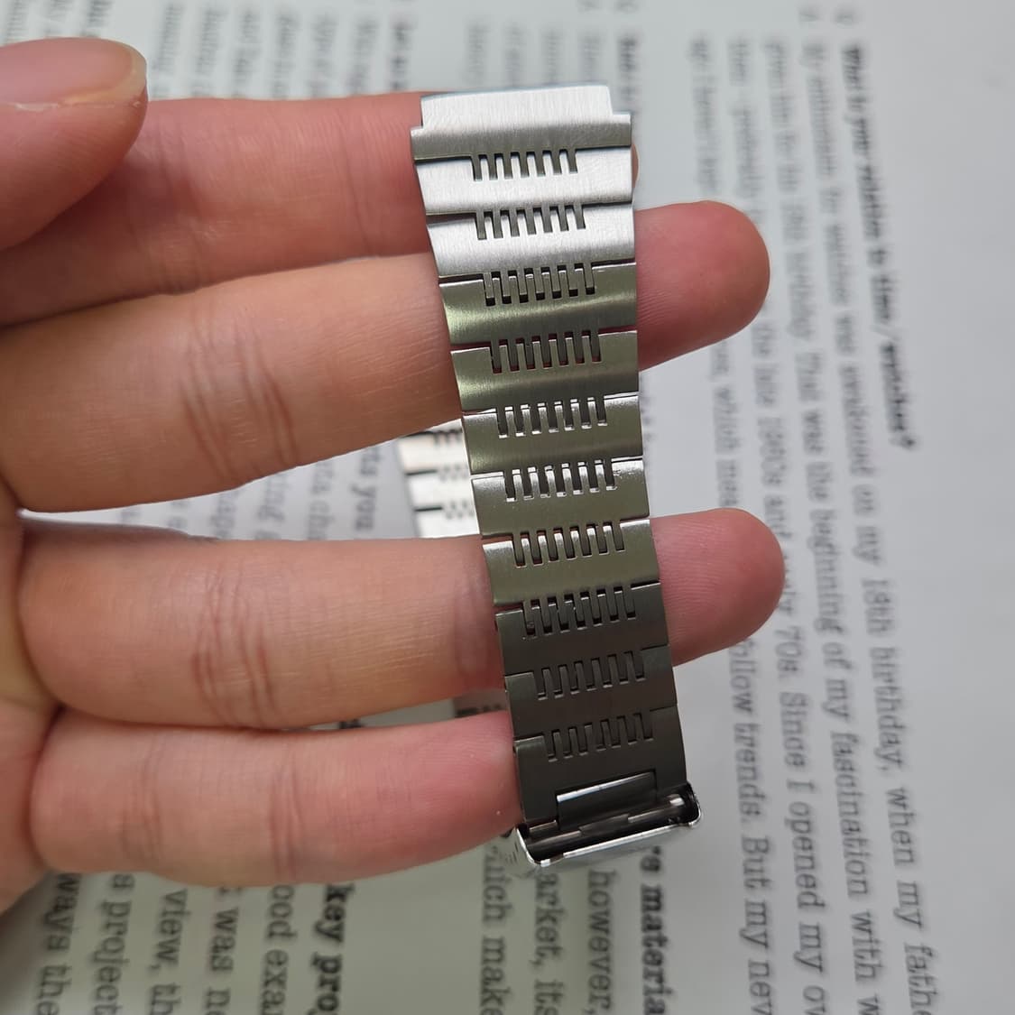 빈티지 라도 러그 18mm 메탈 브레이슬릿 시계줄  상품이미지6