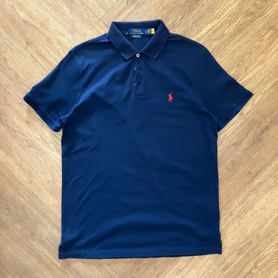 N337 폴로 반팔 카라티 pk 네이비 큐알제품 상품이미지2