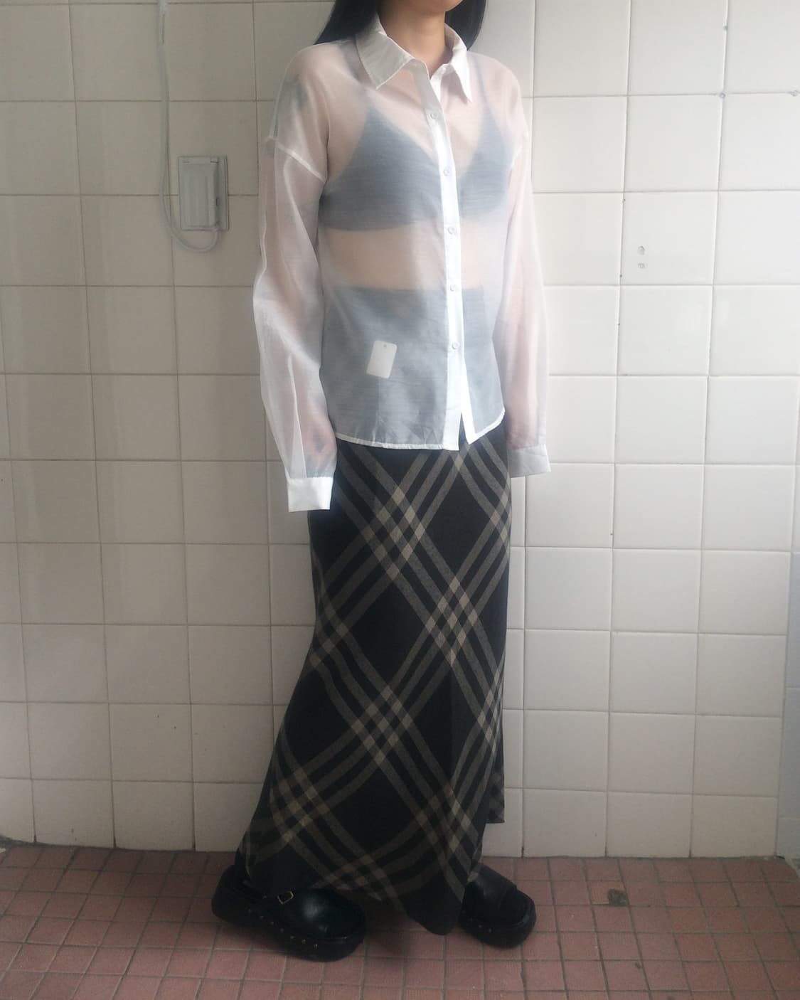 See through shirt 상품이미지1