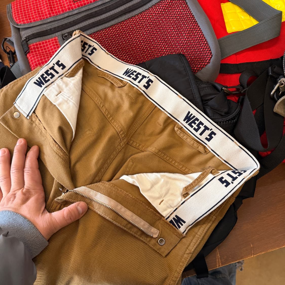 웨스트 오버롤즈 베이지 팬츠 30 상품이미지7