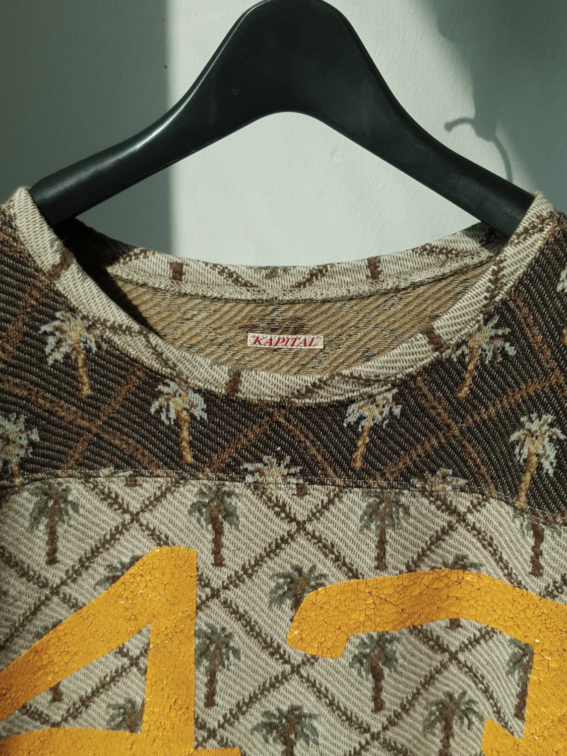 KAPITAL "43" Jacquard Football Shirt 상품이미지4
