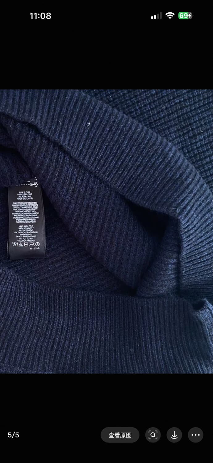 rrl 캐시미어 니티 m 새상품 상품이미지4