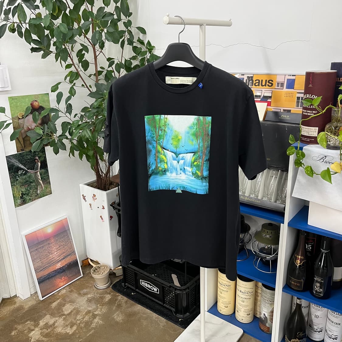 오프화이트 반팔 티셔츠 XS 상품이미지1