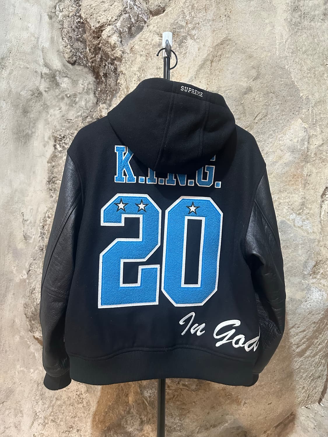 슈프림 킹 후드 바시티 자켓 상품이미지2