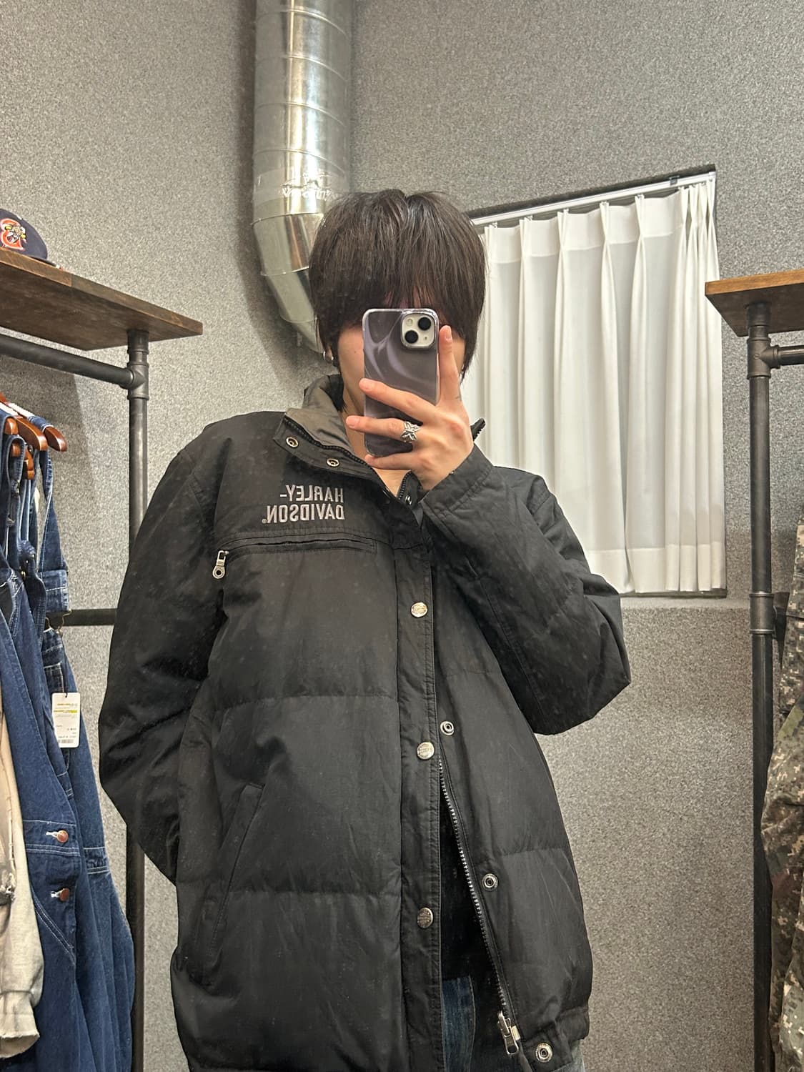 Harley-Davidson reversible padded jacket 상품이미지1