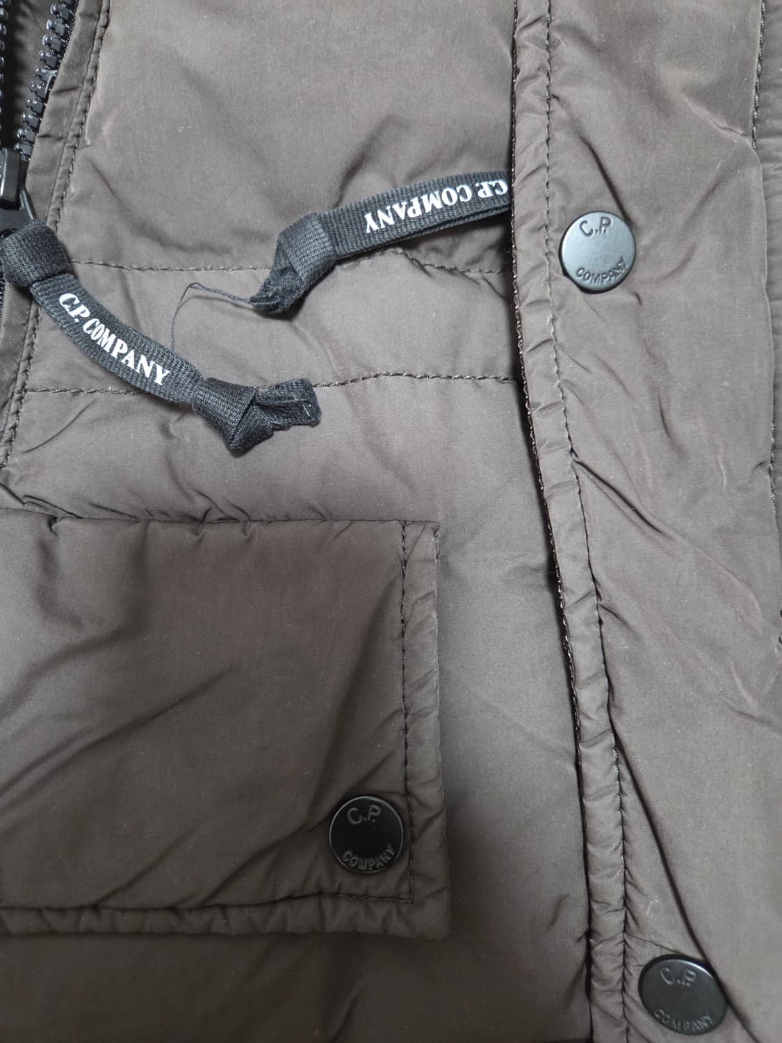 씨피컴퍼니 라쿤퍼 고글 다운 패딩 상품이미지7