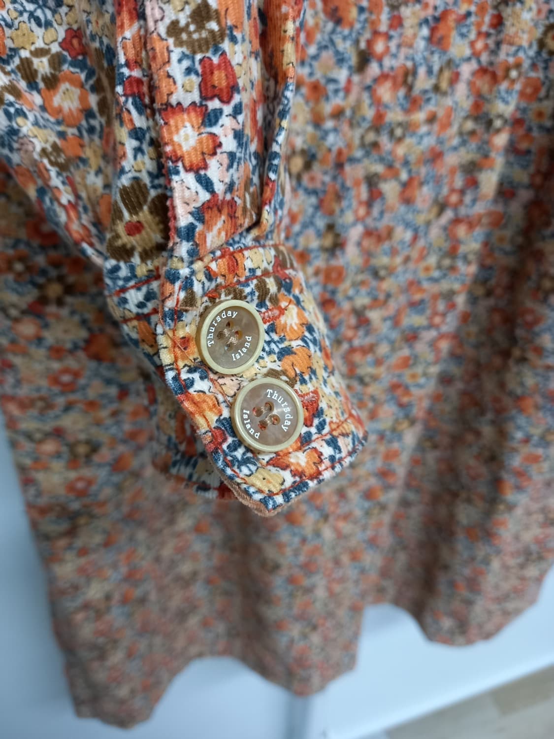 새 써스데이아일랜드 춘추동 골지 롱 원피스 55 상품이미지6