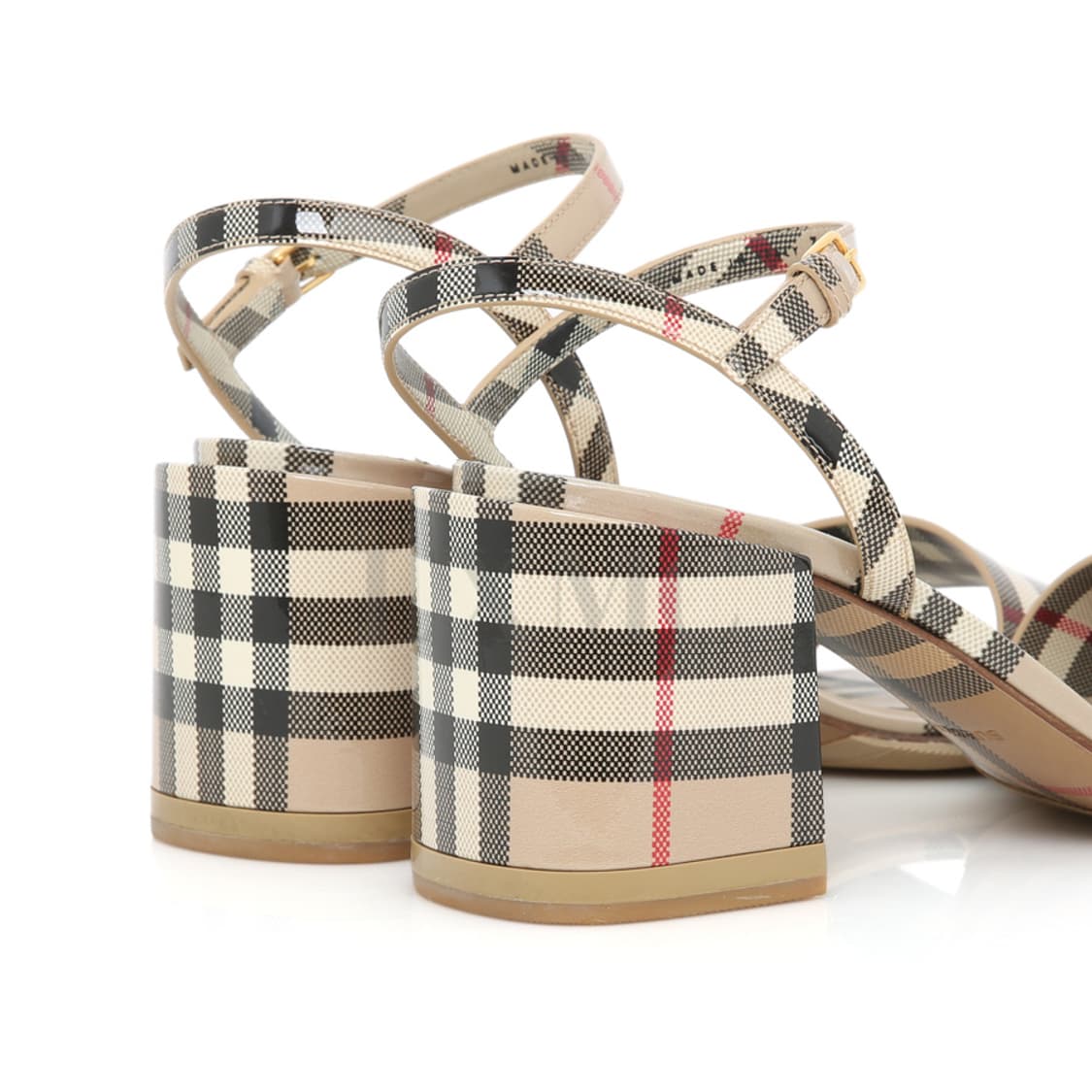 버버리 샌들 페이턴트 빈티지 체크 슈즈 8046040 상품이미지5