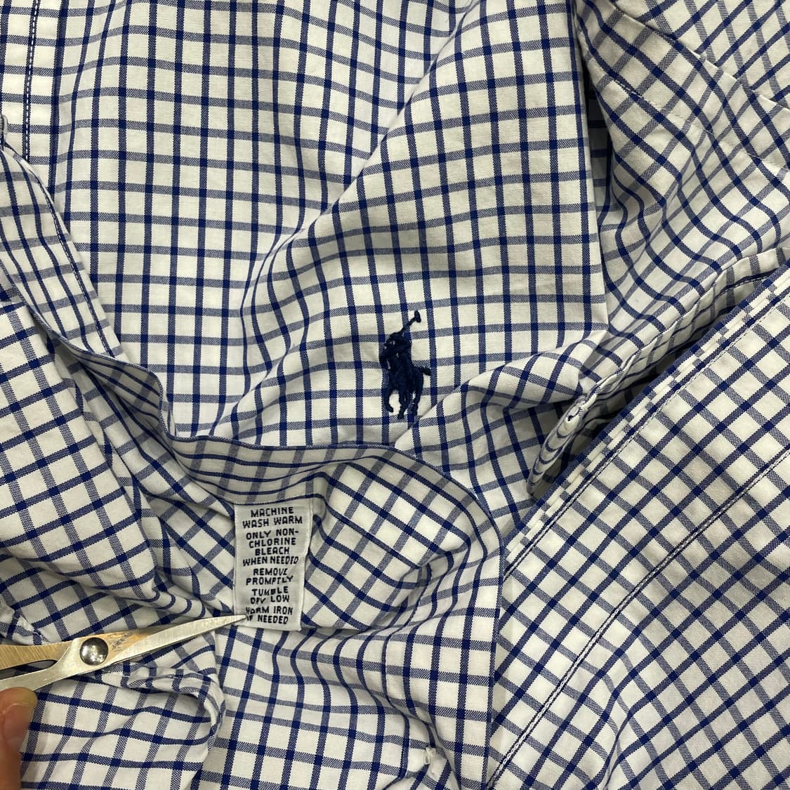 (2XL) POLO 폴로 랄프로렌 체크 셔츠 클래식핏 상품이미지10