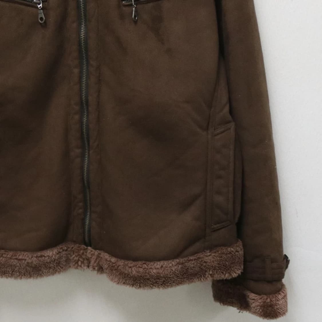 AVAIL BASIC 터틀넥 무스탕 자켓 63626 상품이미지4