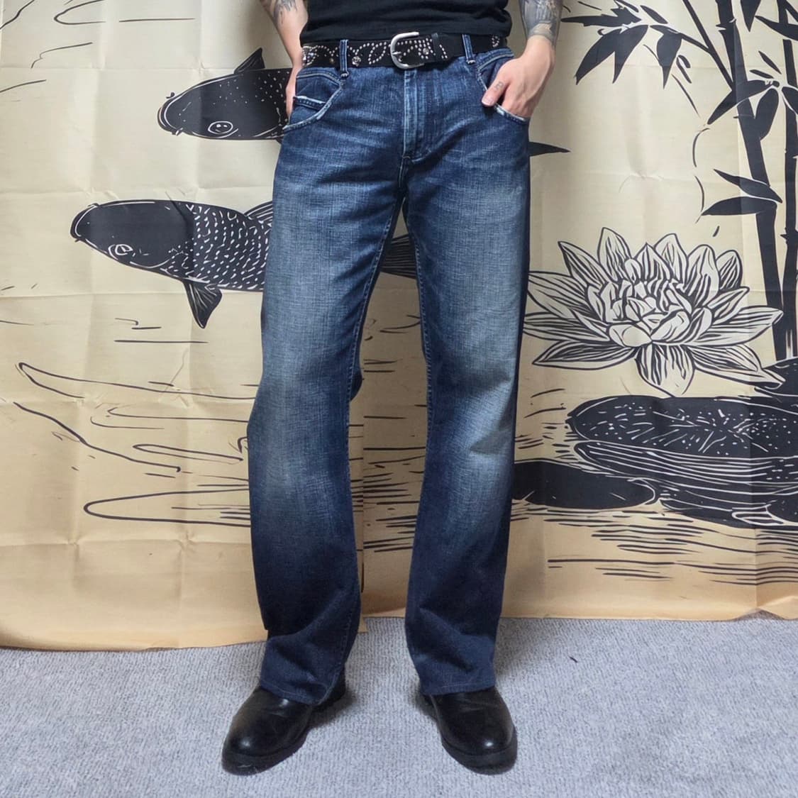 GAP 포켓 데미지 디테일 데님팬츠 상품이미지4