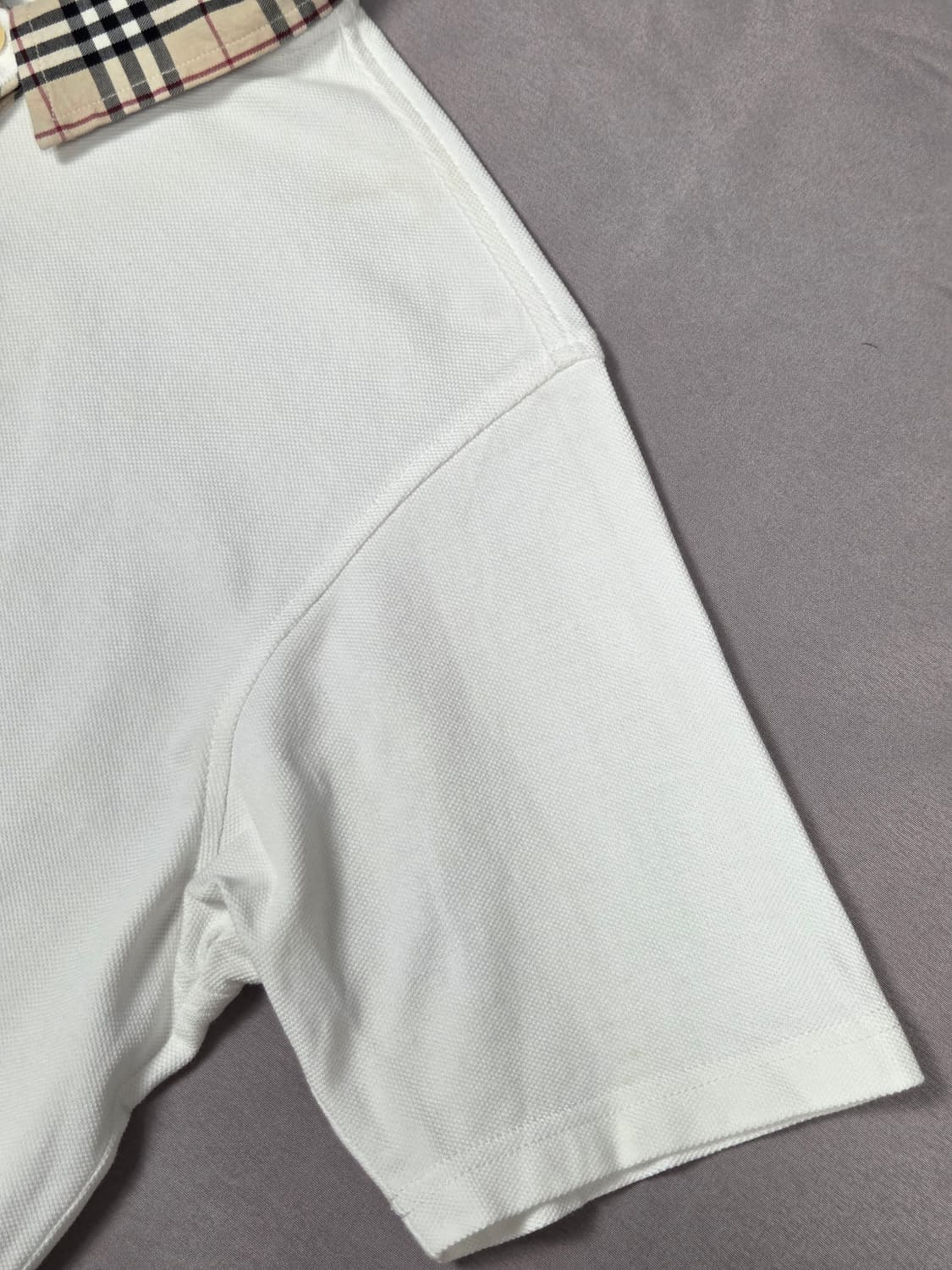 [버버리] 노바체크 카라 반팔 폴로 셔츠 | S00094 상품이미지9