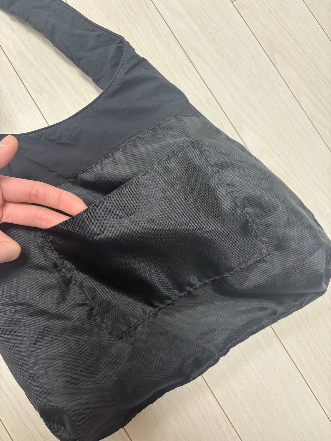 [os] 블랙 숄더백 상품이미지4