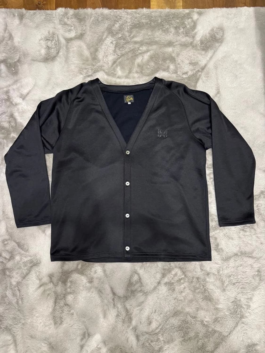 니들스 블랙 가디건 상품이미지1