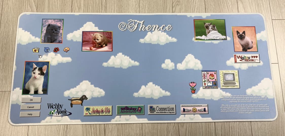 THENCE Desk Mat 상품이미지4