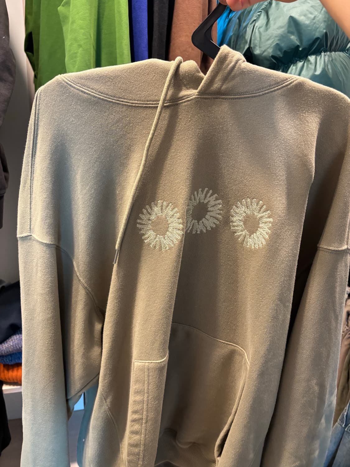 999 휴머니티 올리브 후드 상품이미지2