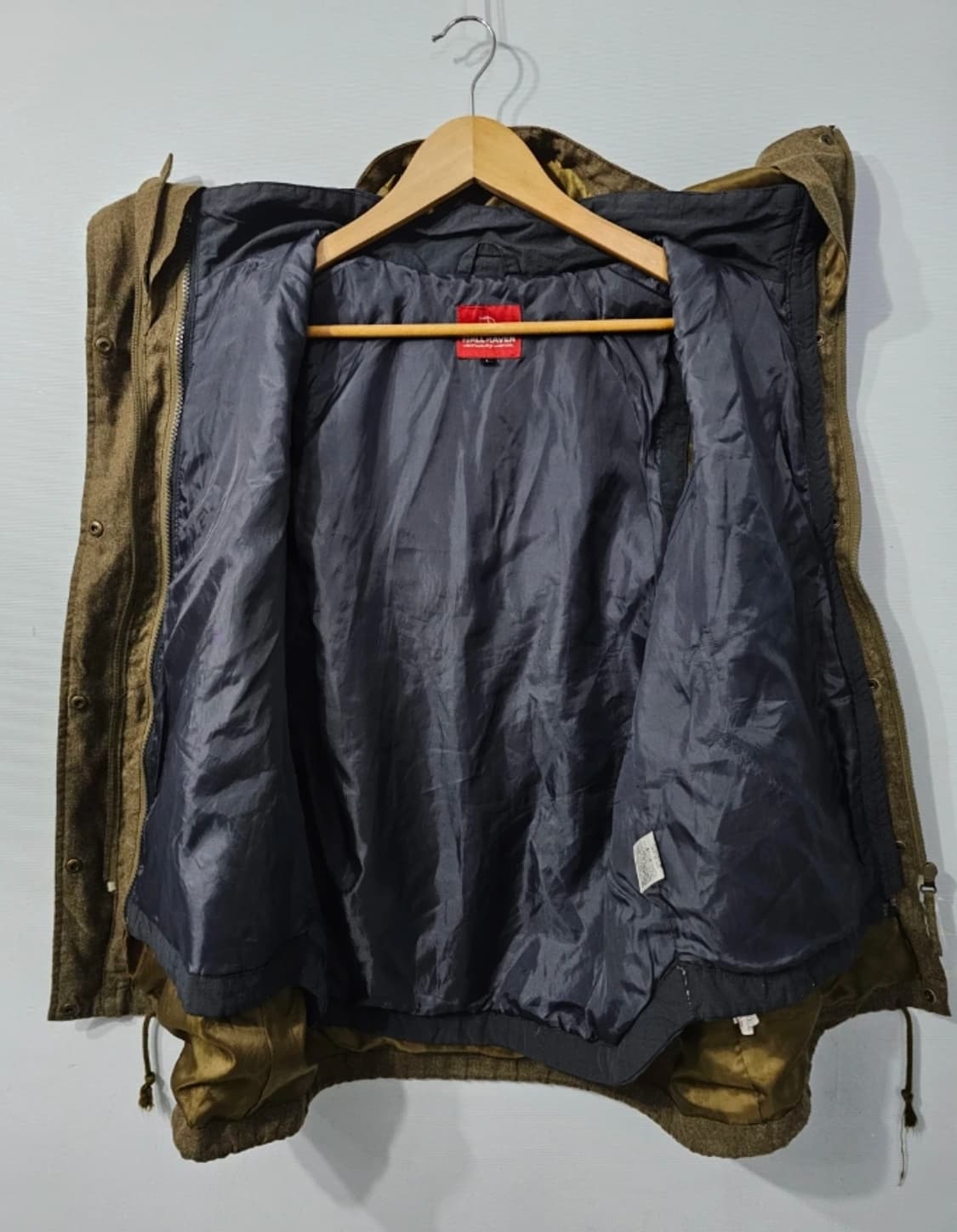 피엘라벤 헤링본 내외피분리자켓 야상 코트 100 상품이미지6