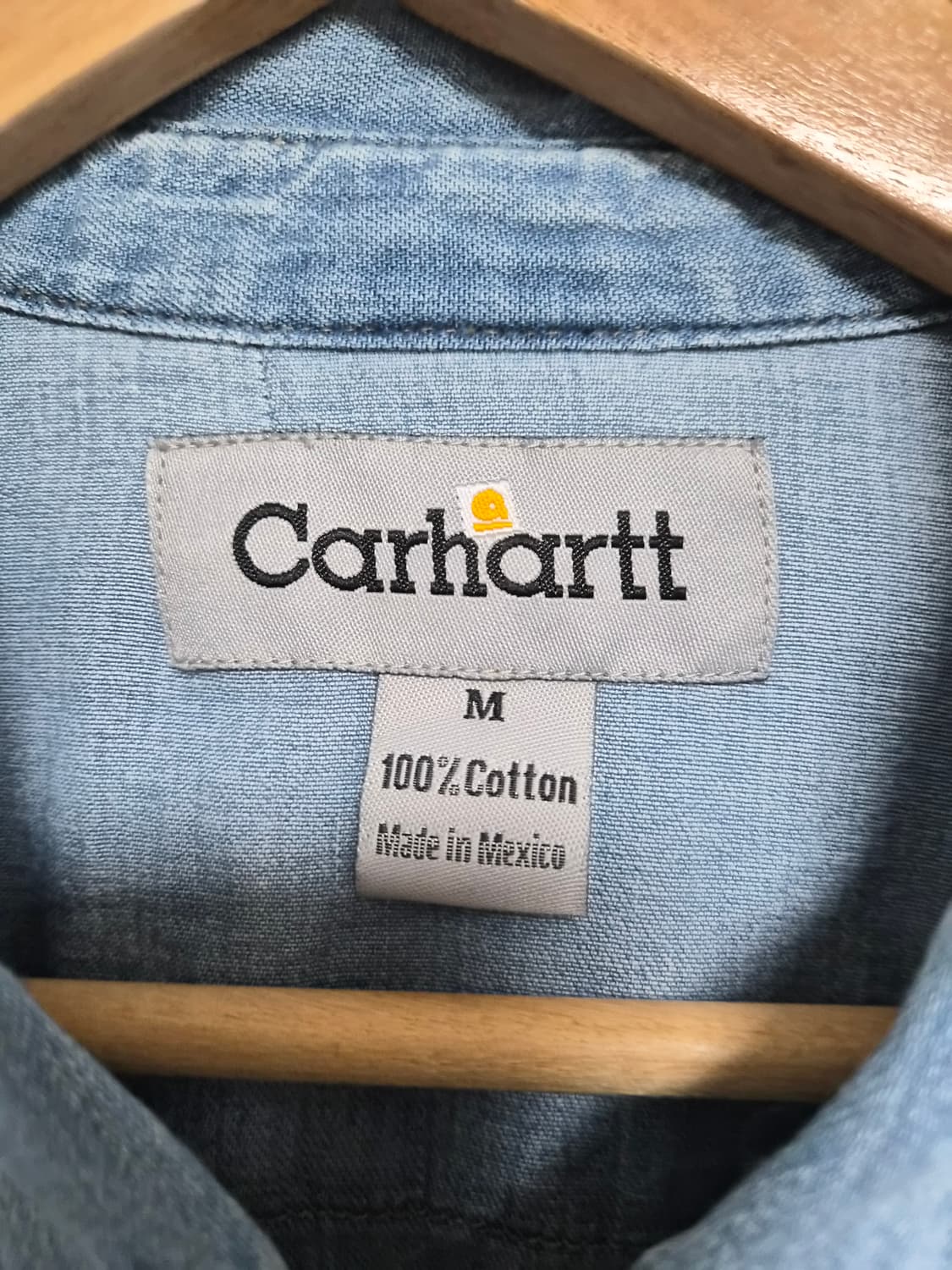 칼하트Carhartt 데님 웨스턴 셔츠 M - S242 상품이미지4
