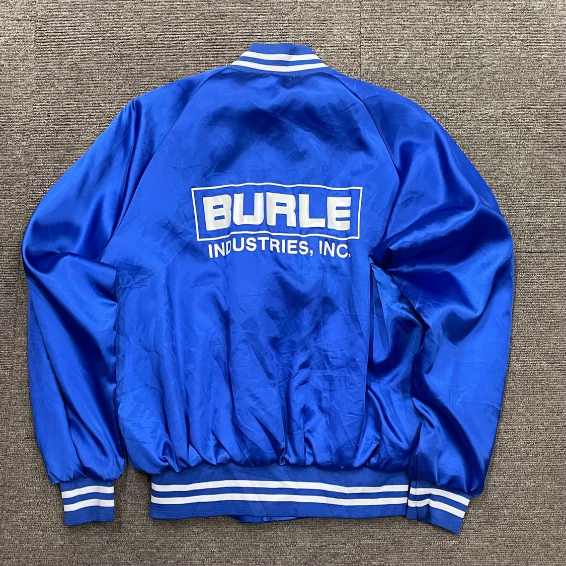 (M) USA 아메리칸 빈티지 나일론 스타디움 바시티 자켓 상품이미지2