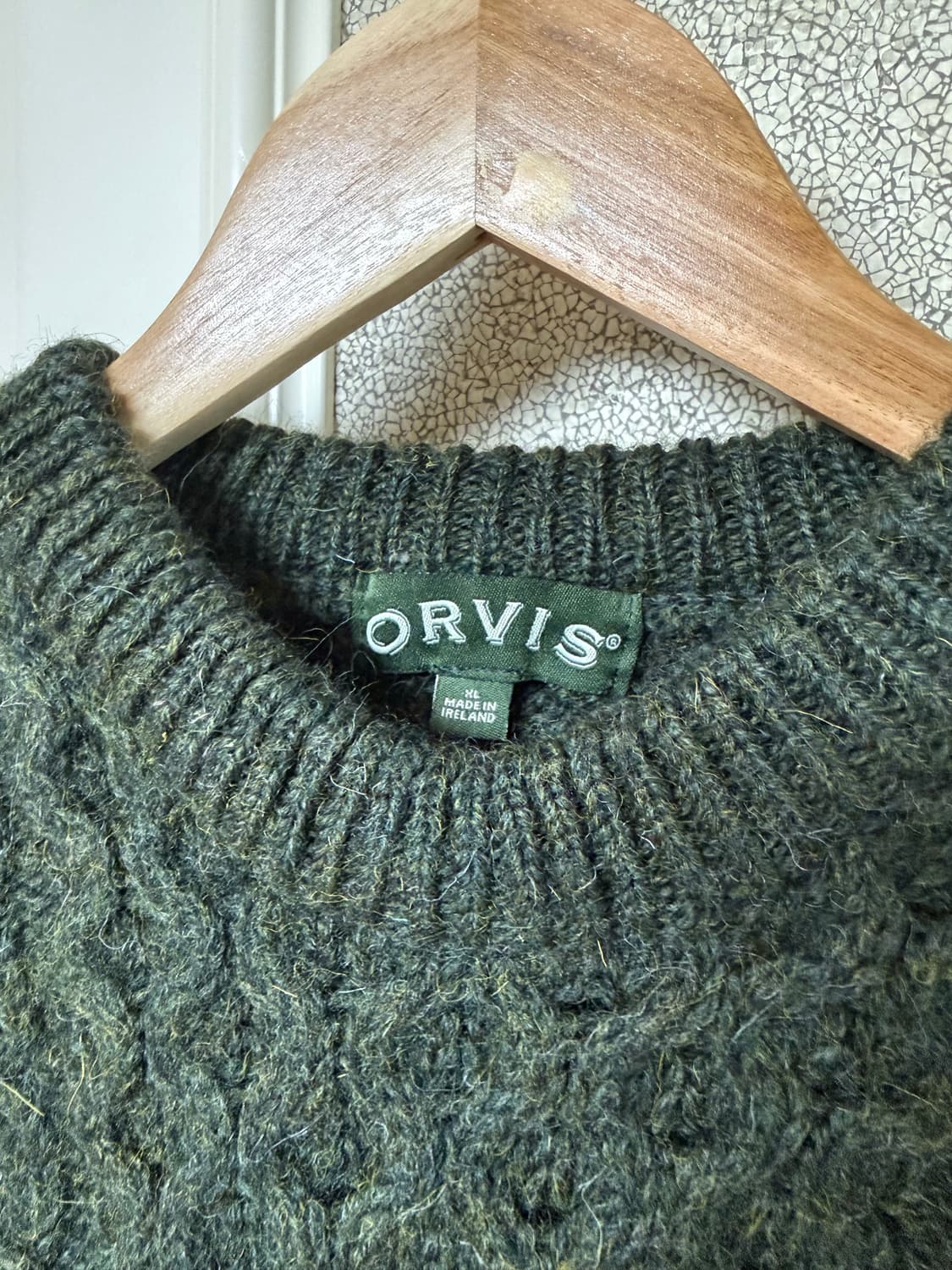 ORVIS 오르비스 피셔맨 울 니트 상품이미지1