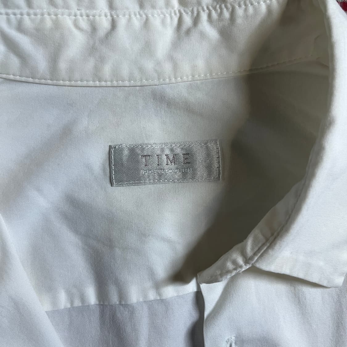 타임 배색 셔츠 상품이미지5