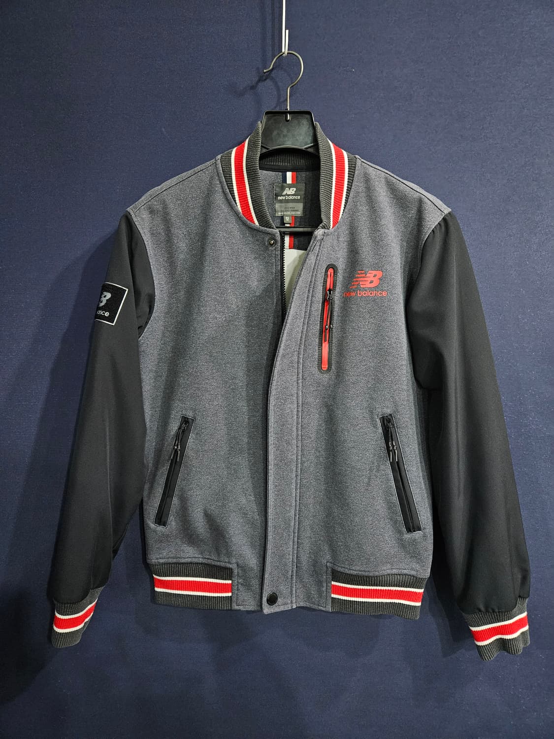 뉴발란스 투톤컬러 남성 95 기모 자켓  상품이미지1