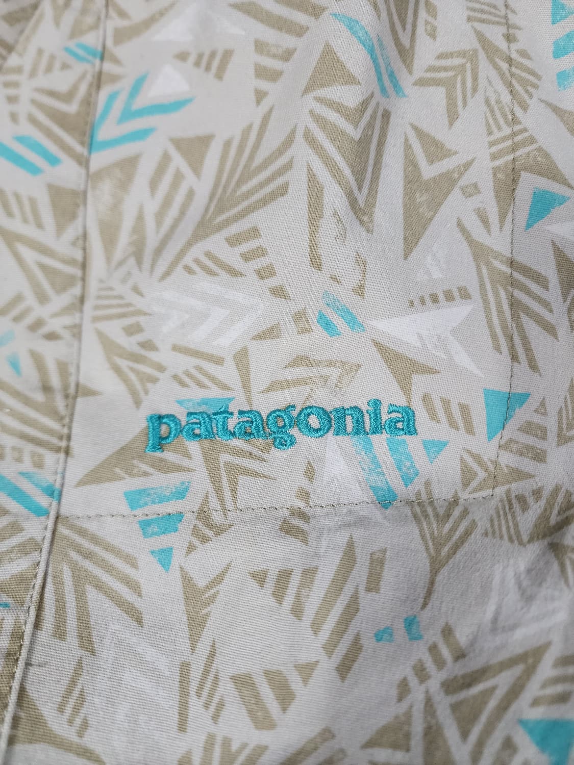 파타고니아 벵가 락 패턴 여성 바지 상품이미지3