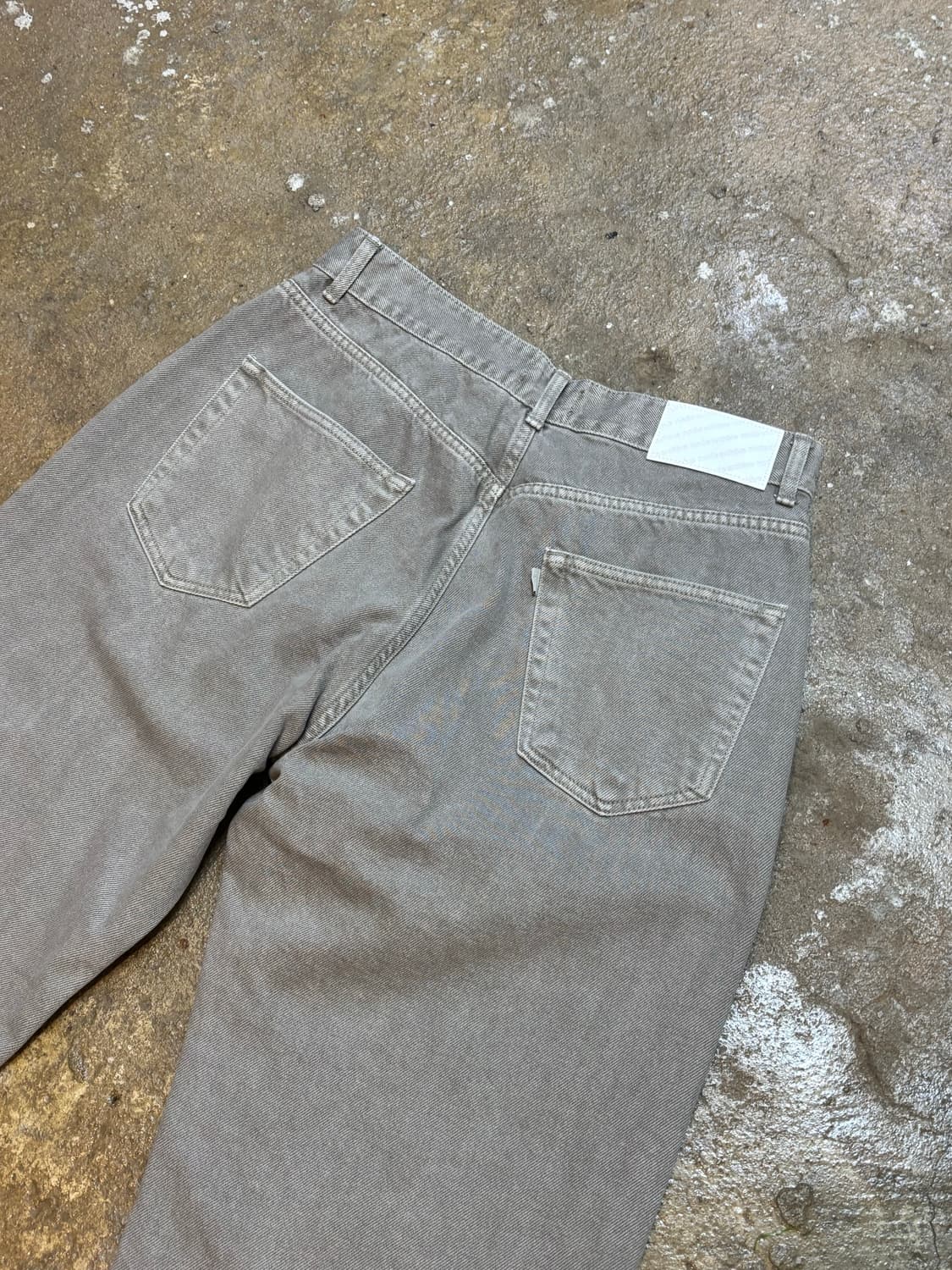 노드아카이브 다잉 데님 팬츠 (샌드쉘)  상품이미지7