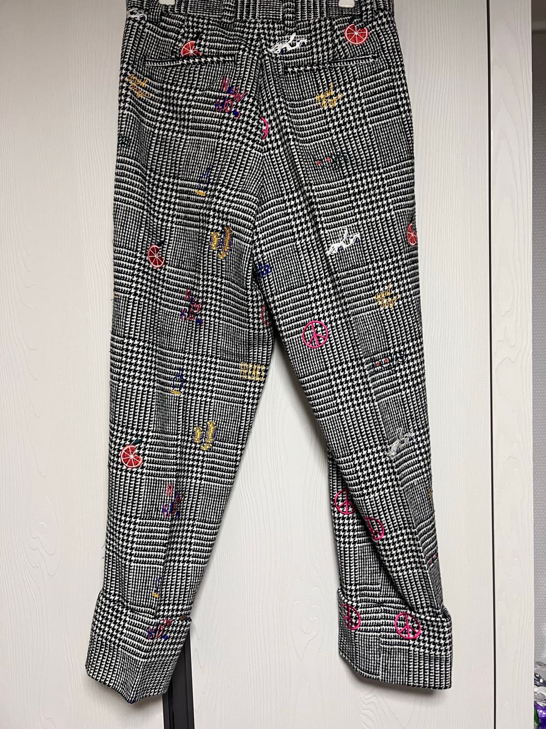 비욘드 클로젯 체크 패턴 팬츠 상품이미지7