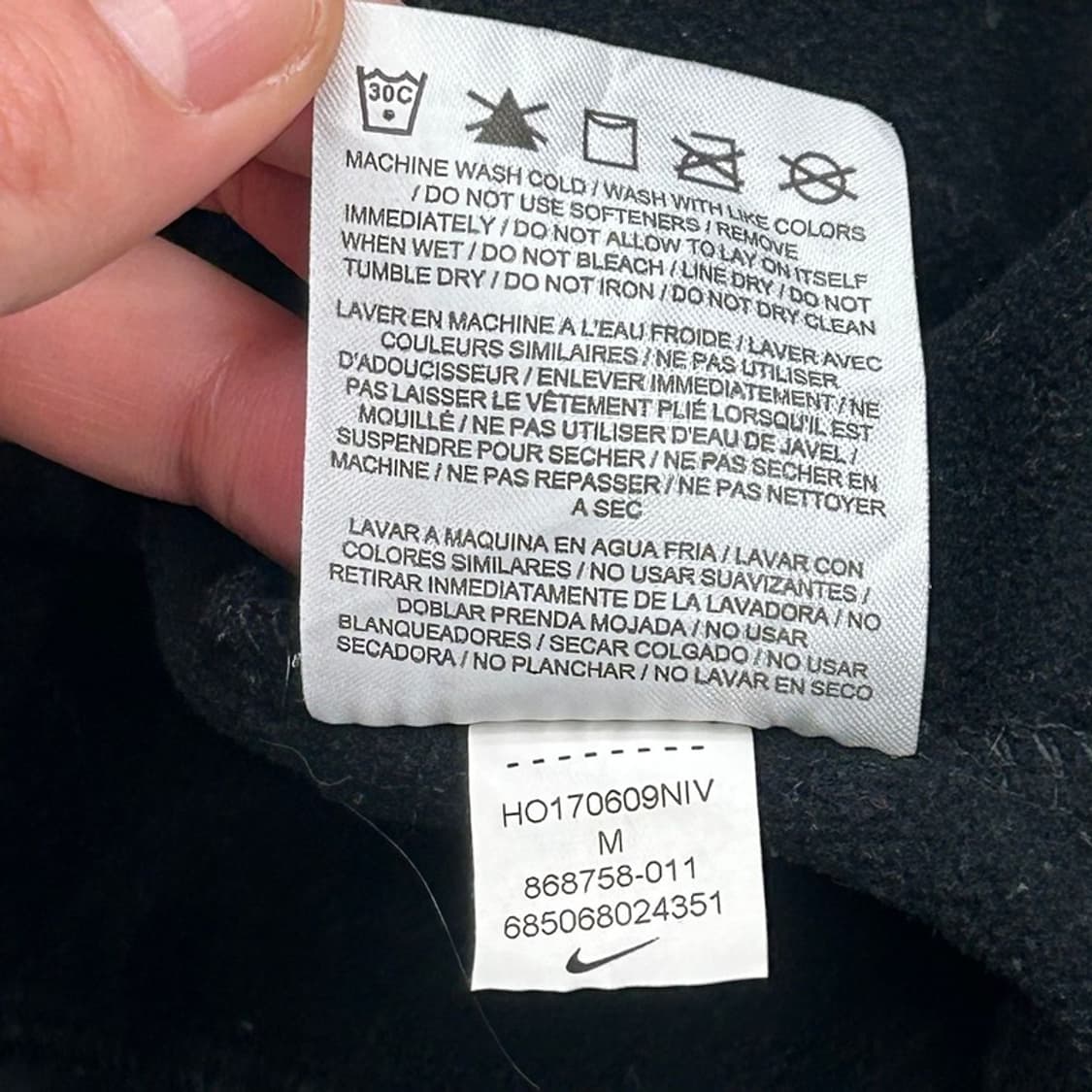 나이키 써마핏 스우시 트레이닝 후디 M 상품이미지7