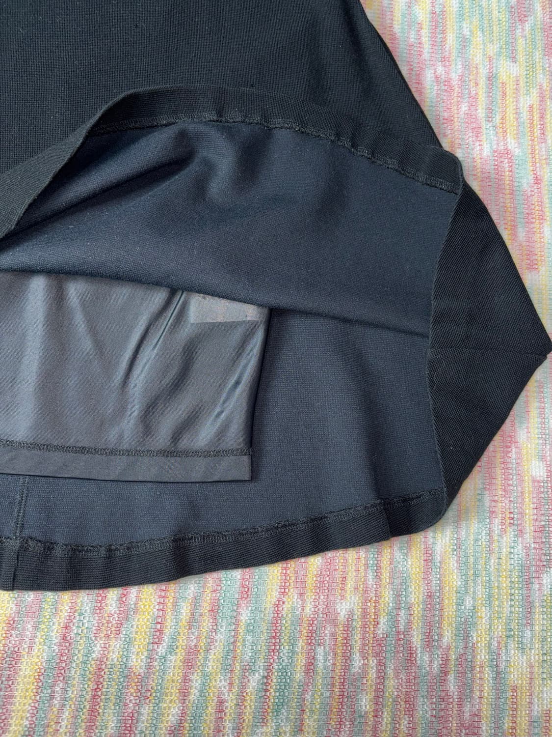 블랙 미디 스커트  상품이미지7