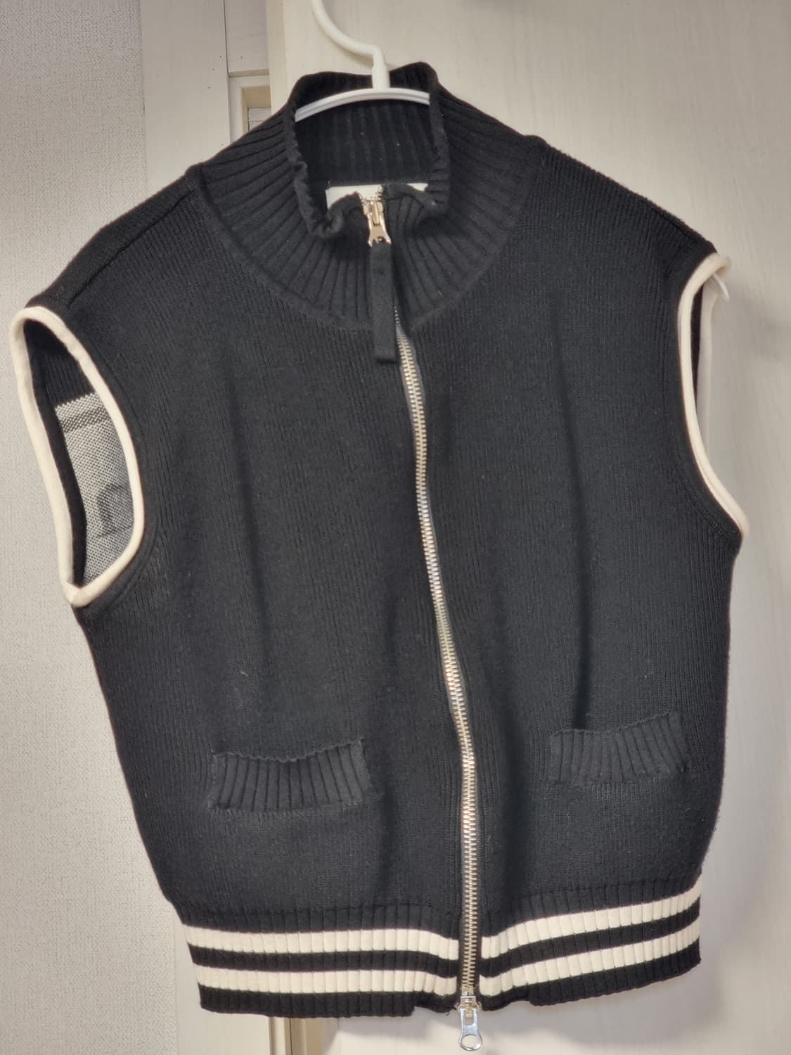 마땡킴 집업 조끼s 상품이미지2