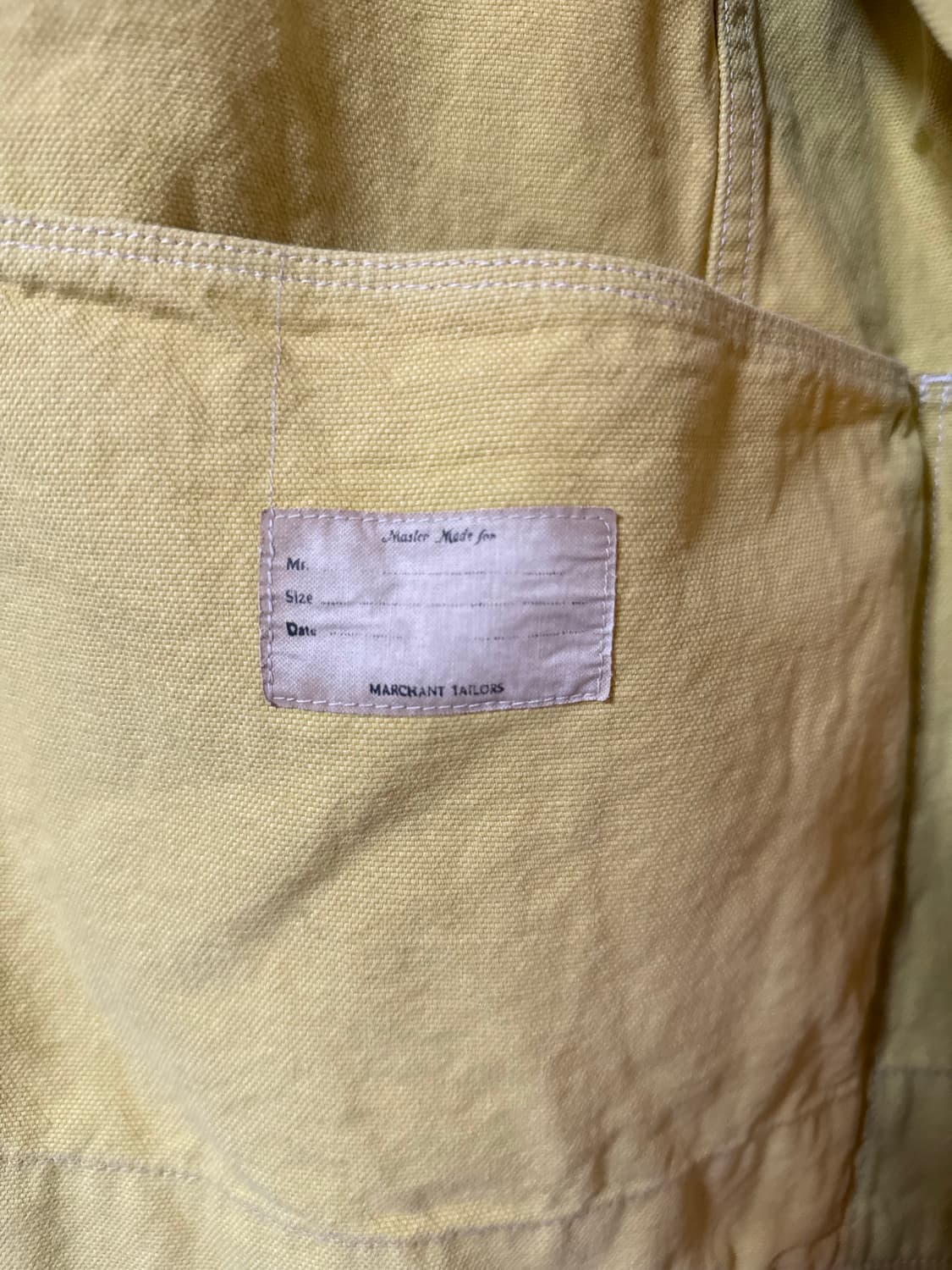 캐피탈 캔버스 캑터스 커버올 선페이드 옐로우 4사이즈  상품이미지9