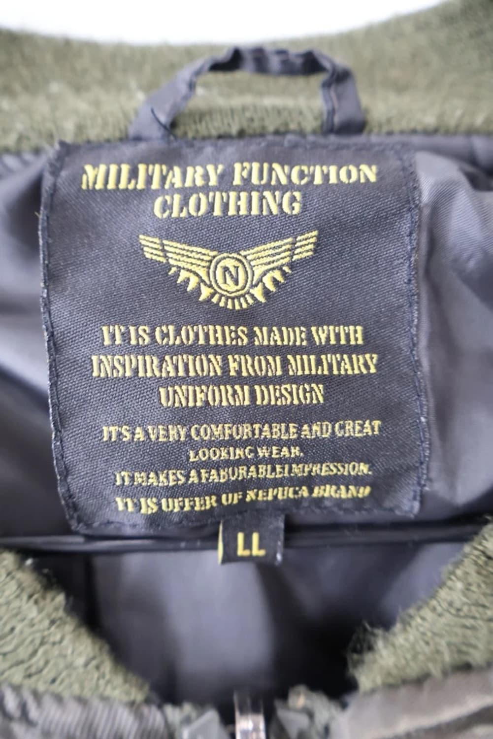 Military Function MA-1 Bomber Jacket 상품이미지10