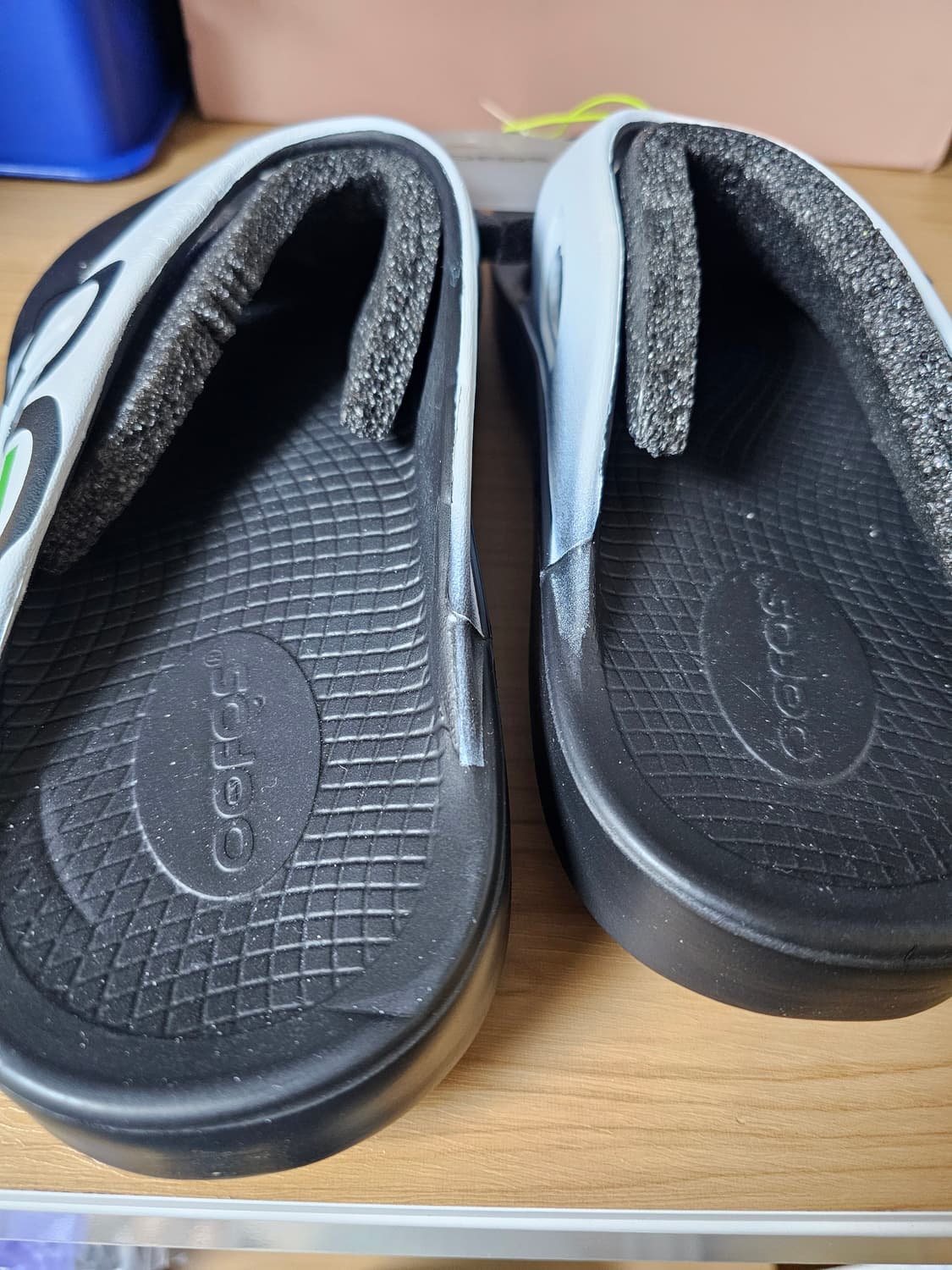 새상품 우포스 남성 쪼리 슬리퍼 (빅사이즈 300) 상품이미지4