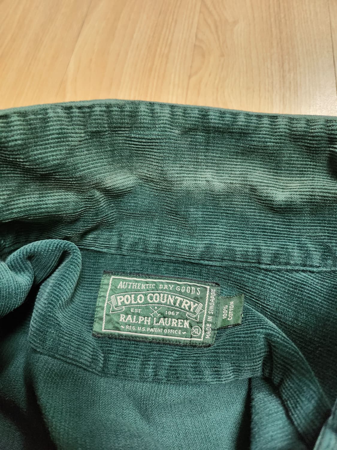 폴로랄프로렌 컨츄리코듀로이셔츠(XL 상품이미지6