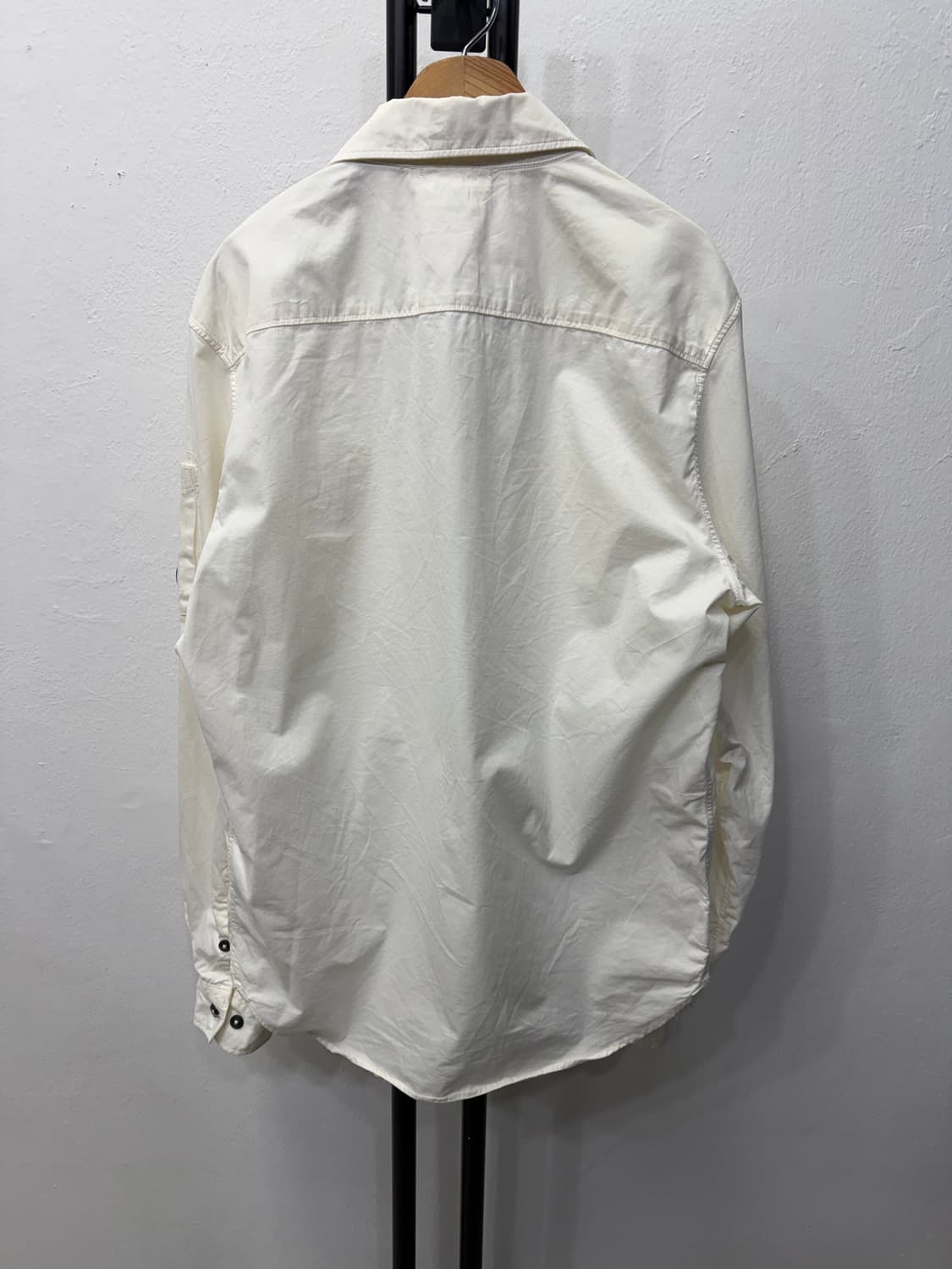 정품) CP컴퍼니 렌즈 셔츠형 포켓 자켓 M 상품이미지5