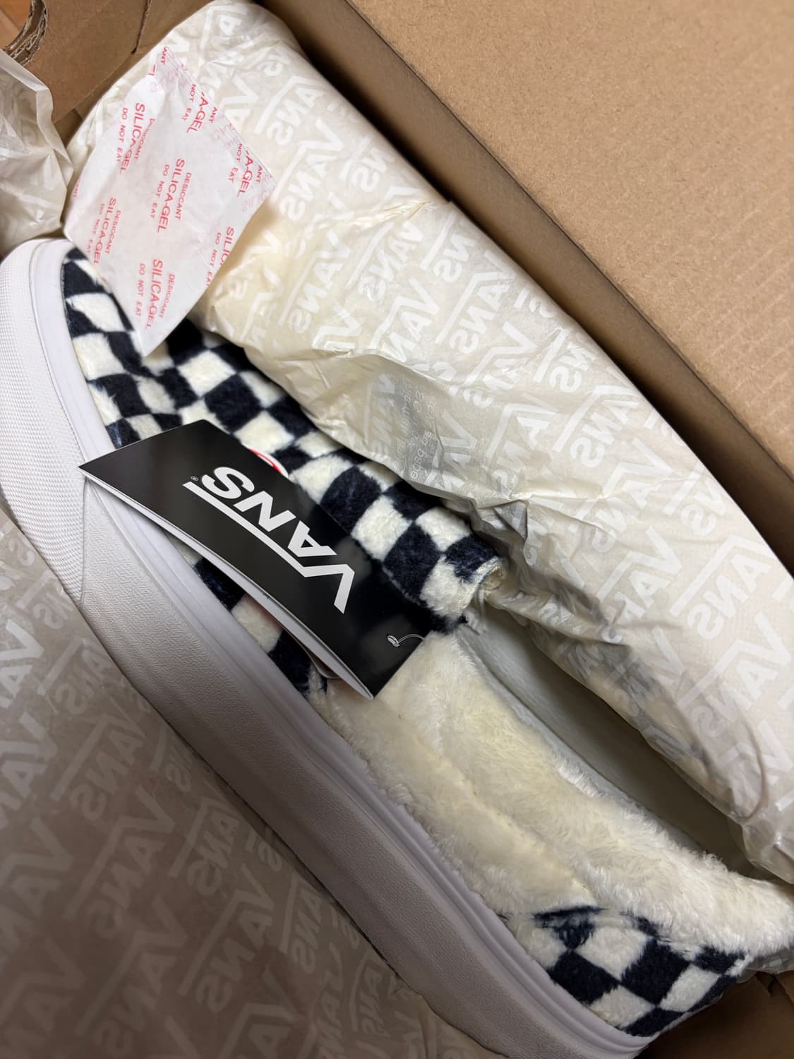 반스 쉐르파 체커보드 265mm 미착용 새상품 상품이미지1