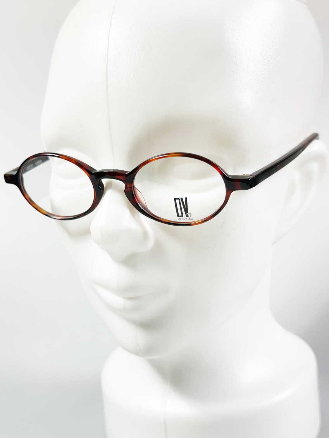 90s DEJAVU 톨토이즈 오벌 뿔테 빈티지 안경 상품이미지9