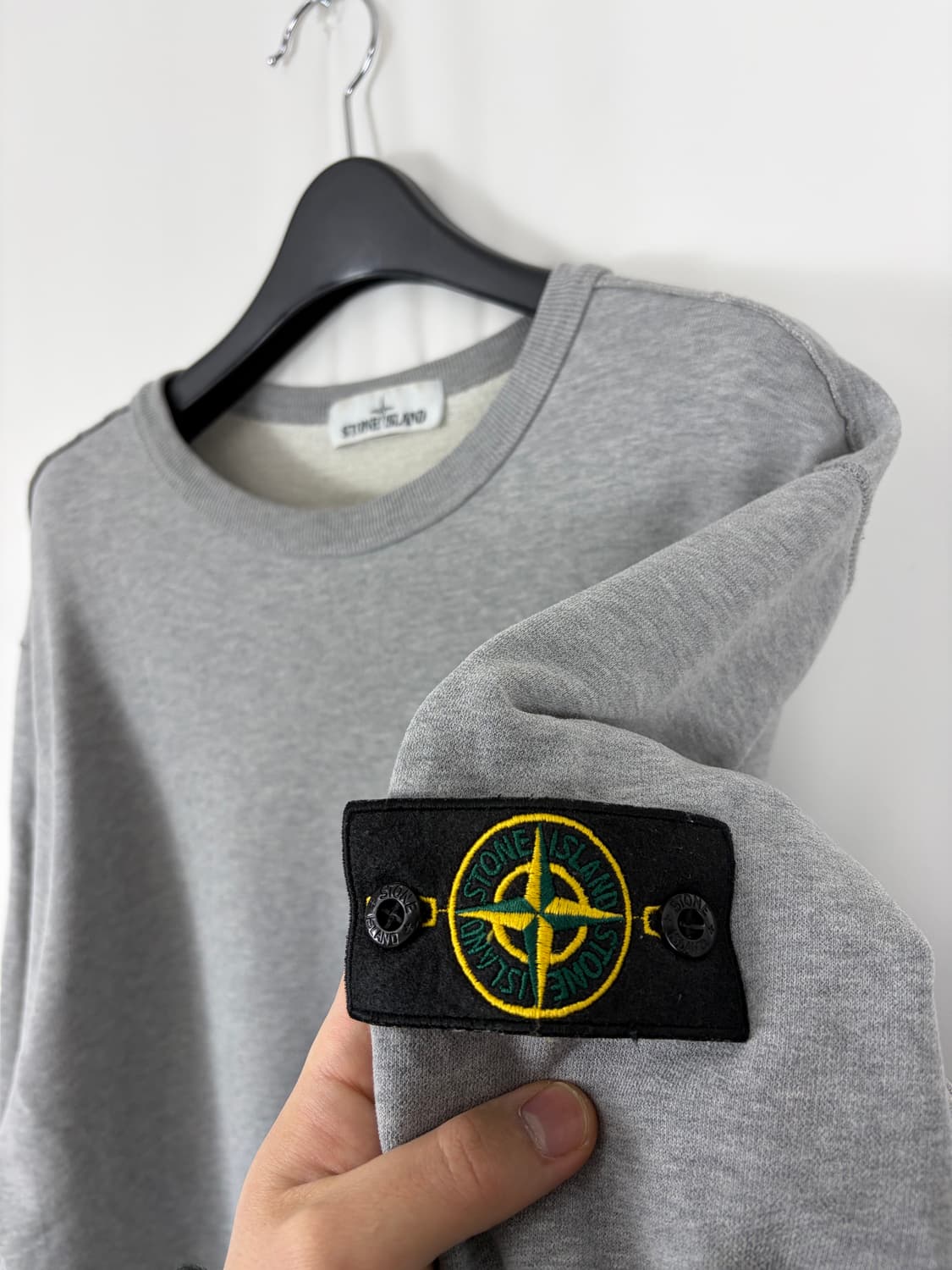 a42) 스톤아일랜드 와펜 맨투맨 상품이미지2