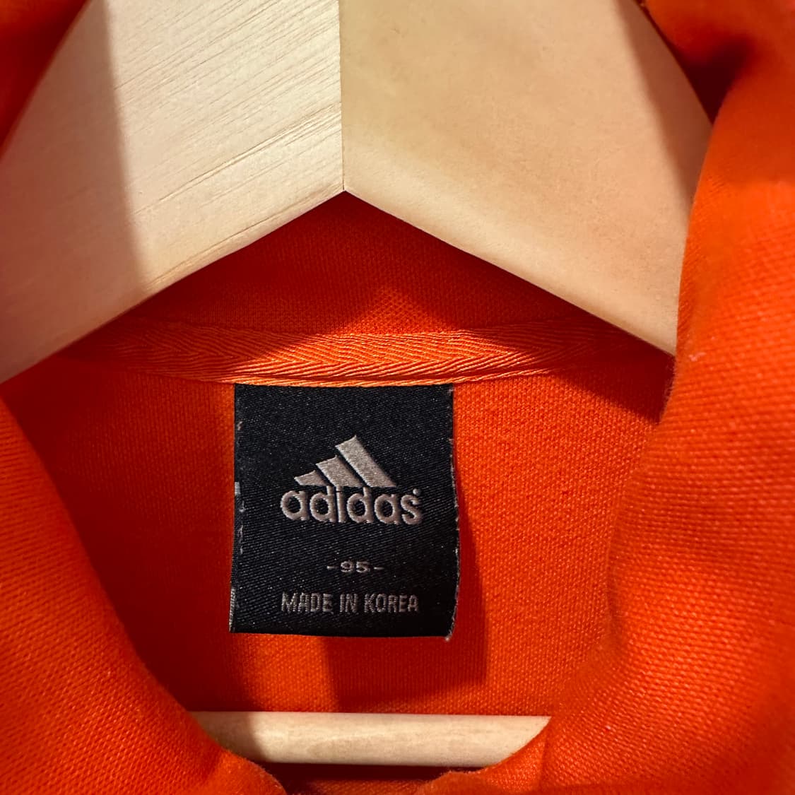 아디다스 오렌지 삼선 트랙탑 져지 상품이미지6
