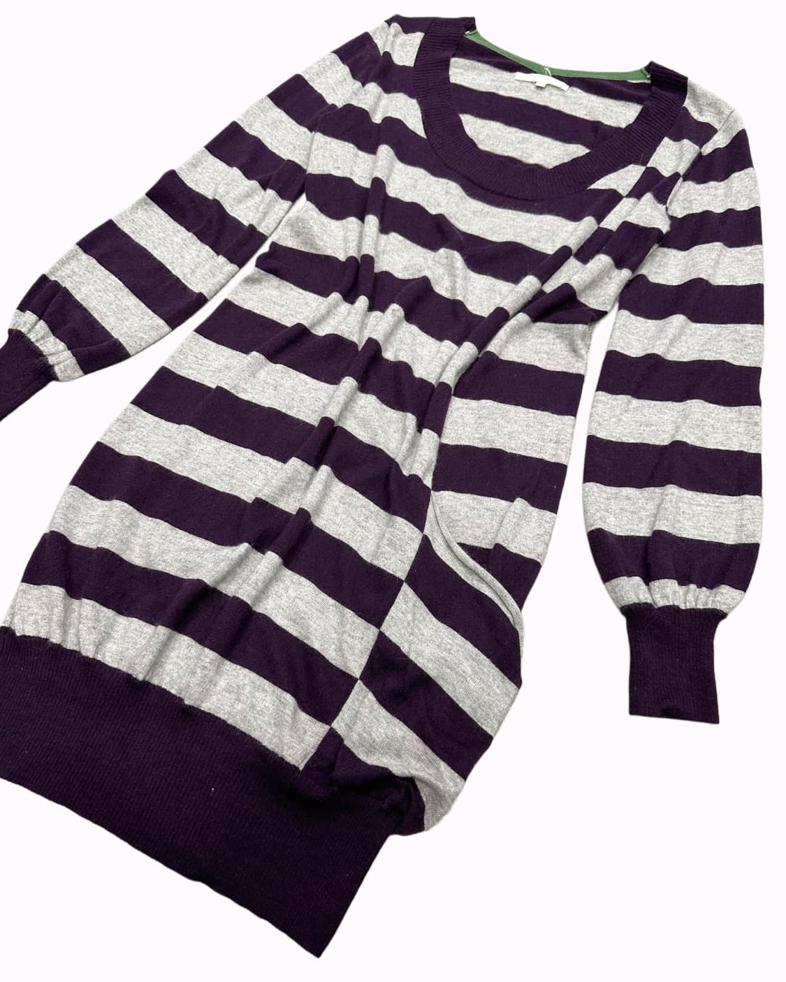 purple stripe knit dress 상품이미지3