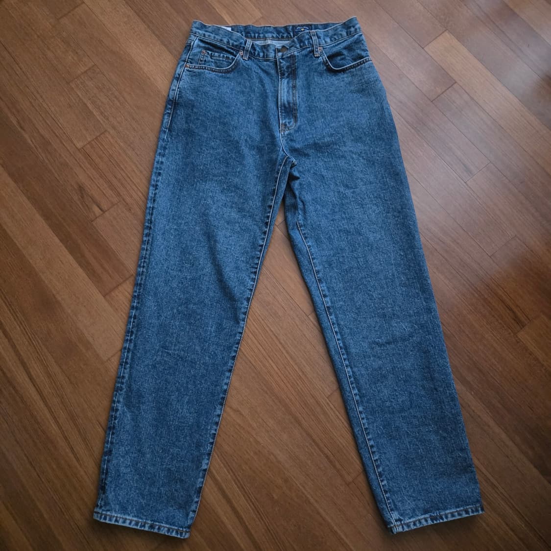 데밀 LOT 026 헐리우드 슬림 데님 미드 인디고 34사이즈 상품이미지1