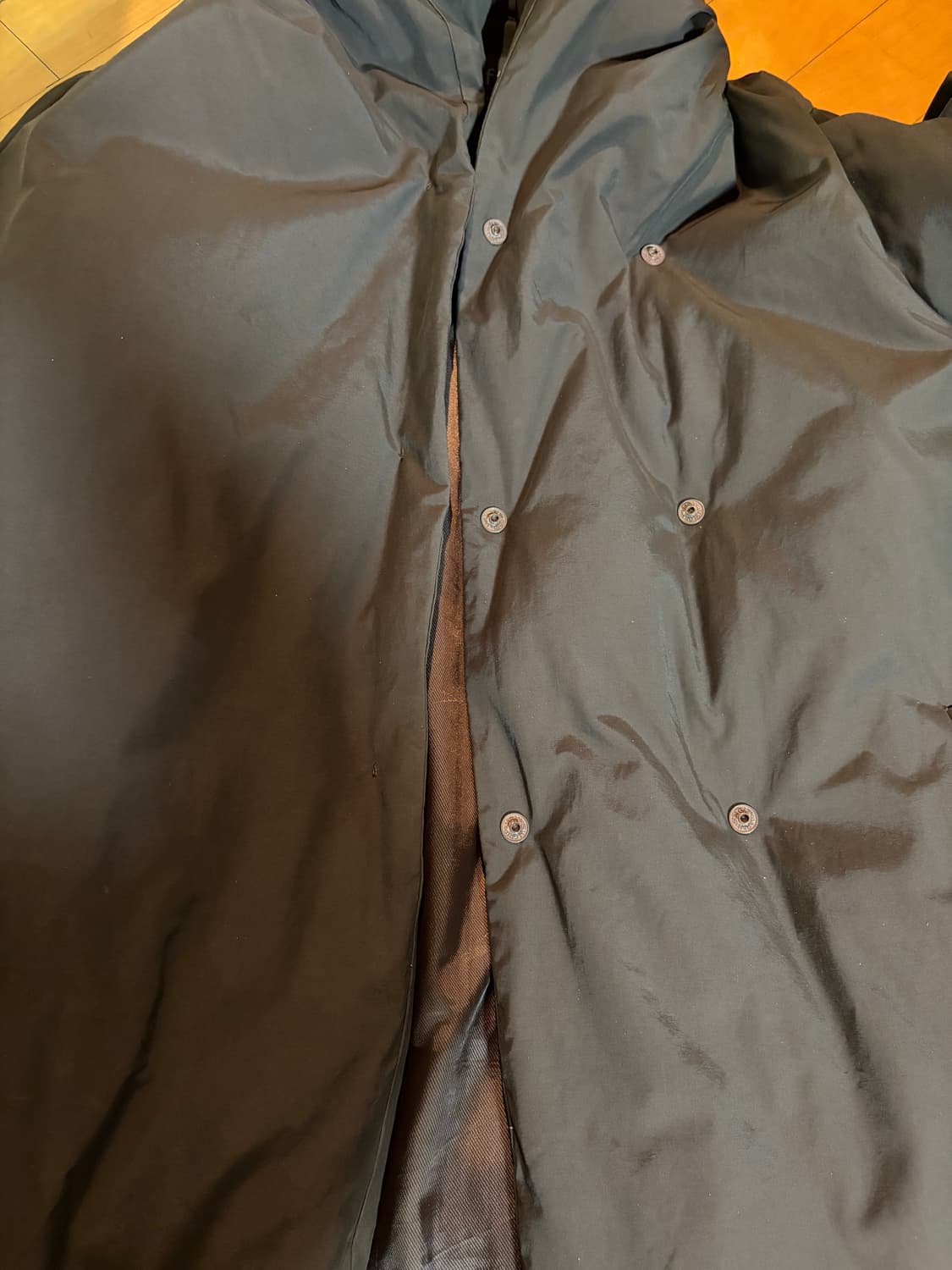 빈티지 모리 더블 미디 패딩 브라운 상품이미지4