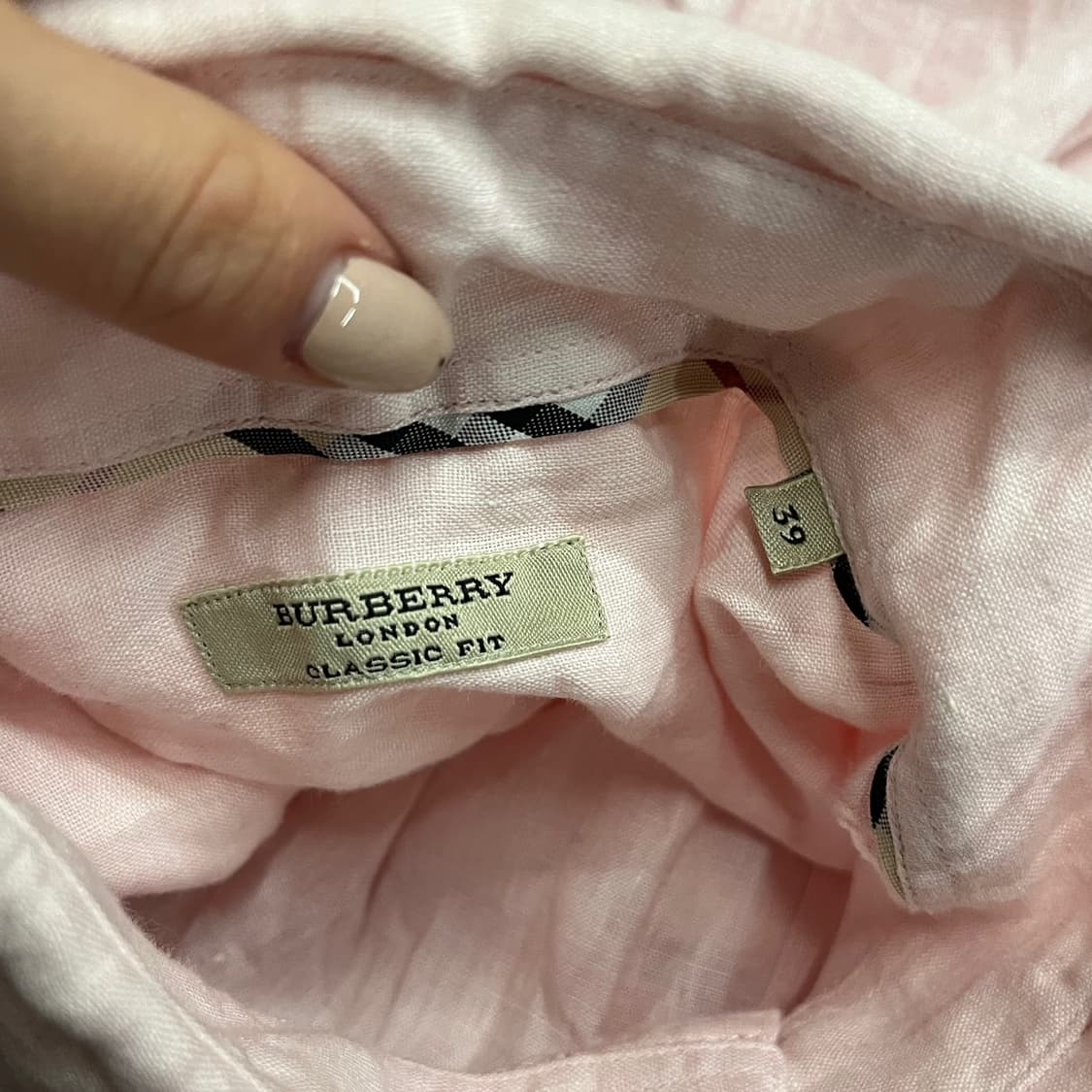 [정품/39] 버버리 셔츠 b17 상품이미지5