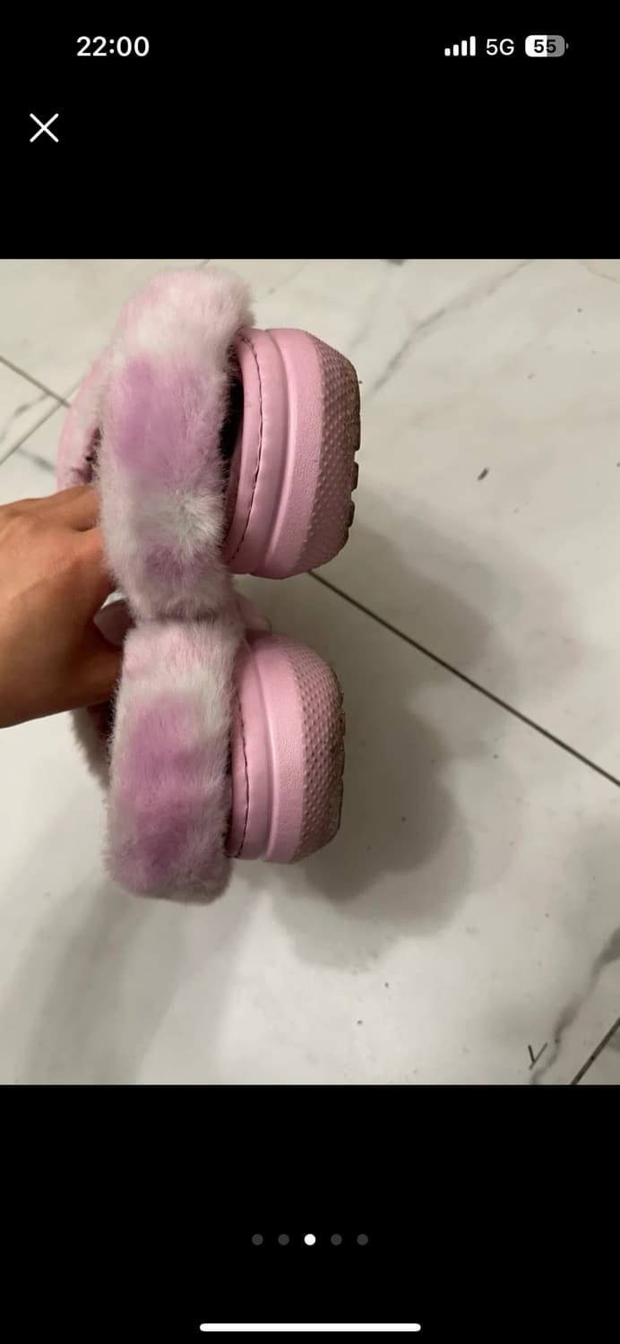 크록스 클래식 퍼 슈어 클로그 발레리나 240 상품이미지3